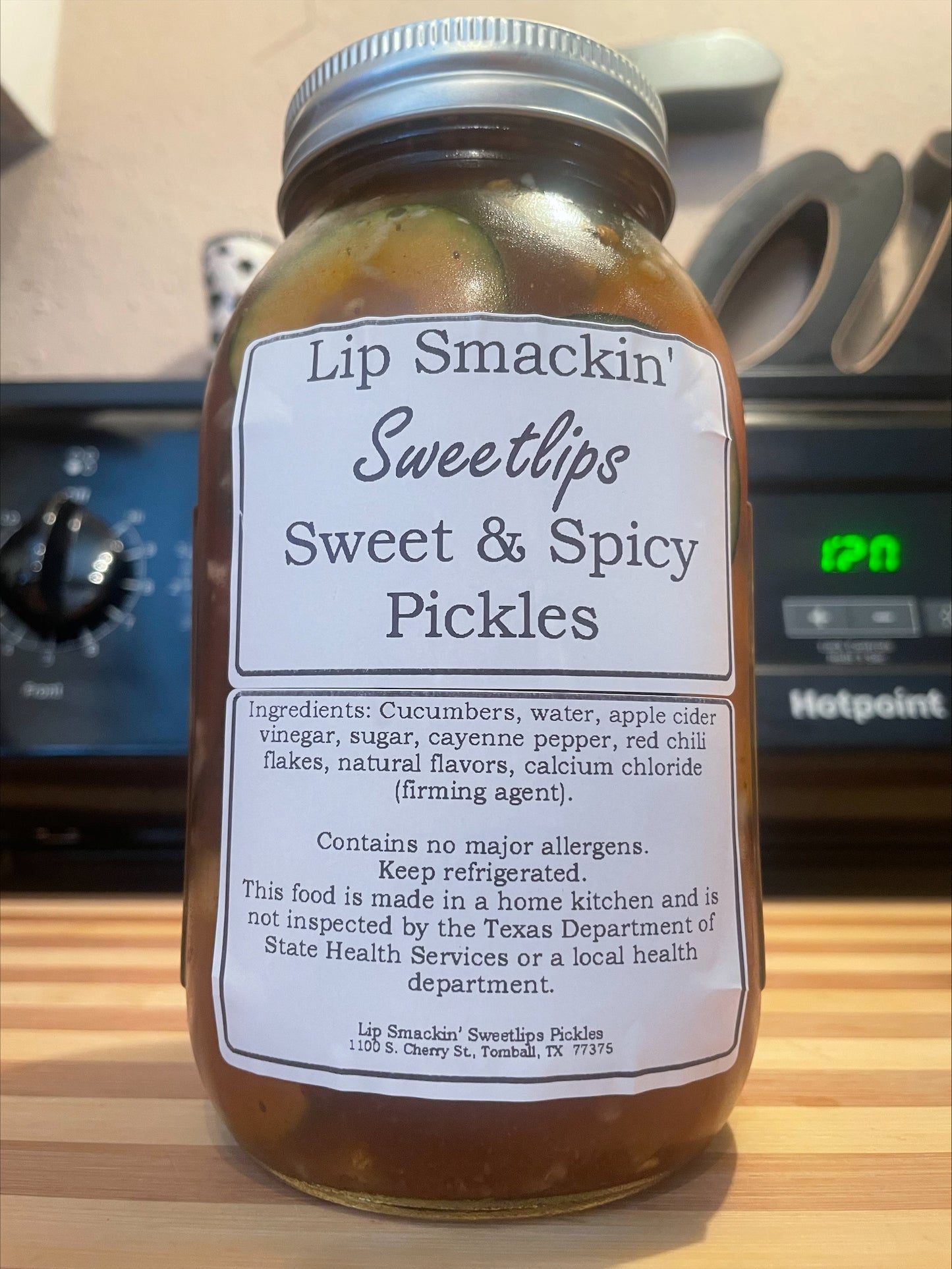 32oz sweet & spicy pickles