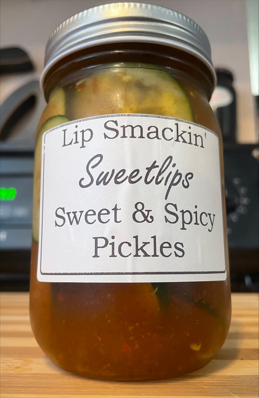 12oz sweet & spicy pickles