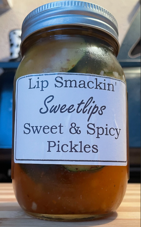 16oz sweet & spicy pickles